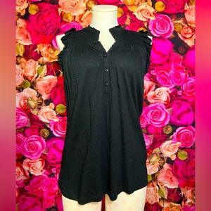 Halogen sleeveless top